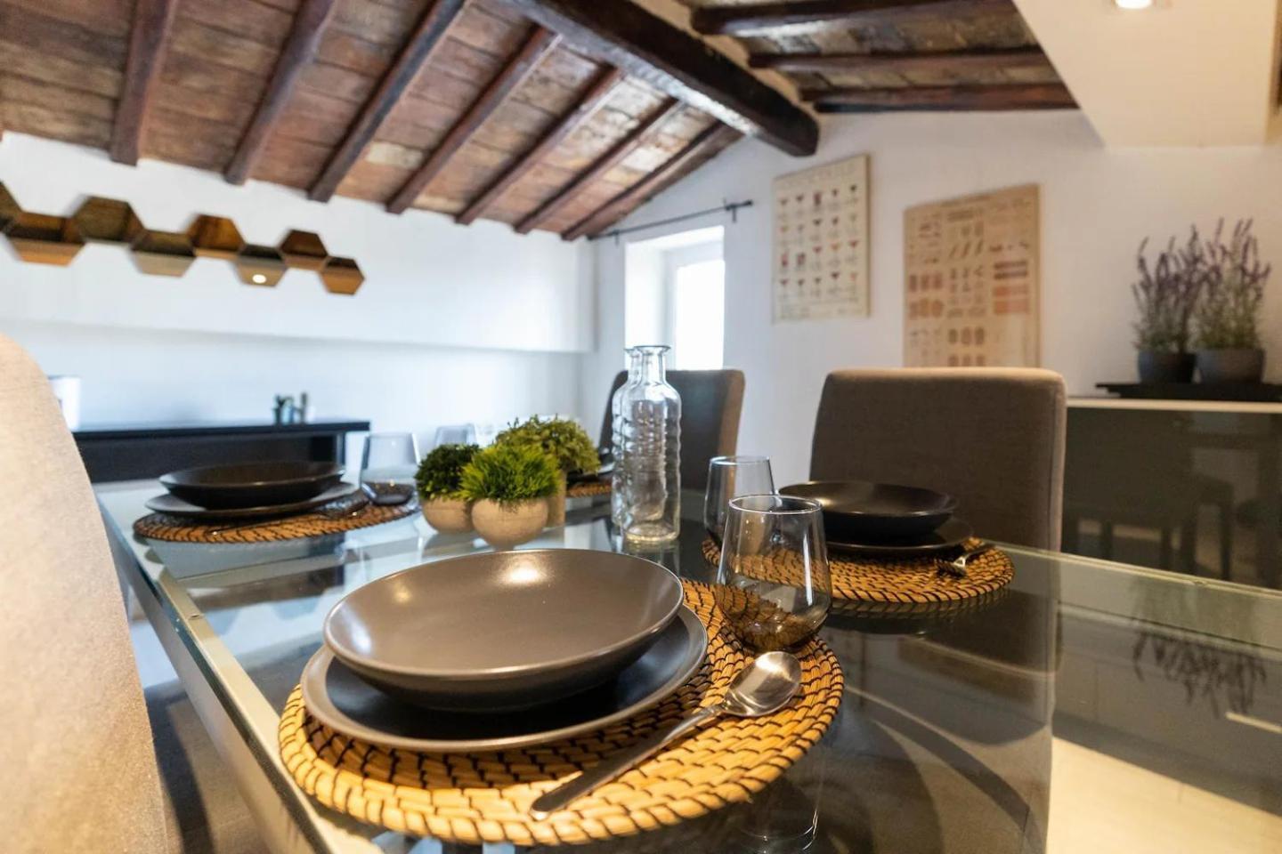 15 Min From Piazza Venezia Skyline Sanctuary In Trastevere Extérieur photo
