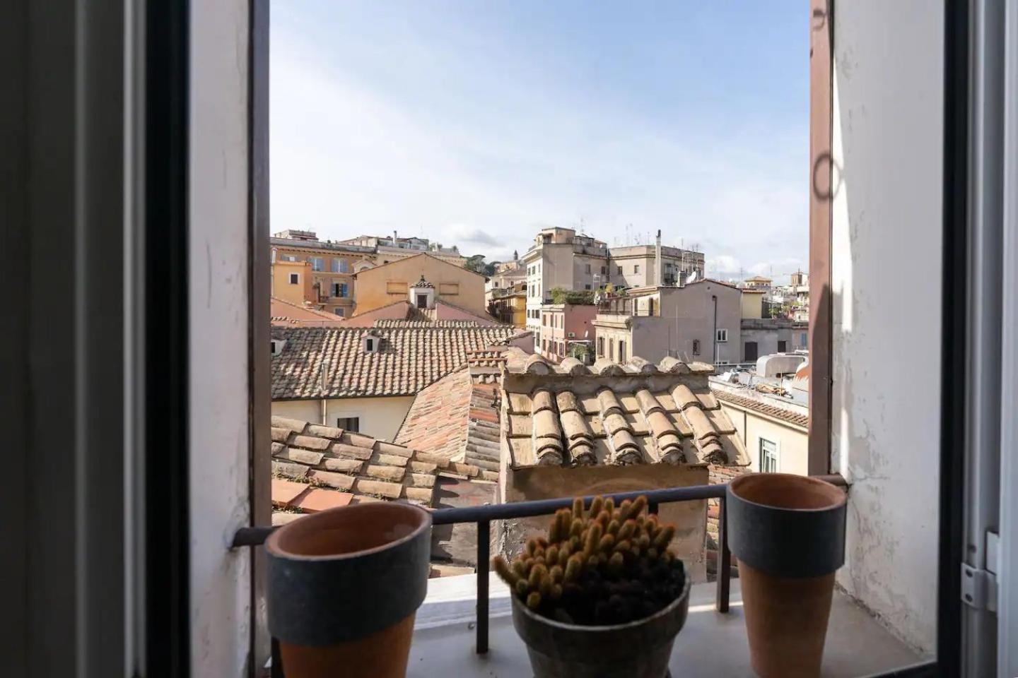 15 Min From Piazza Venezia Skyline Sanctuary In Trastevere Extérieur photo