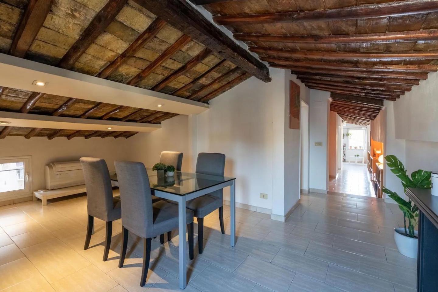 15 Min From Piazza Venezia Skyline Sanctuary In Trastevere Extérieur photo