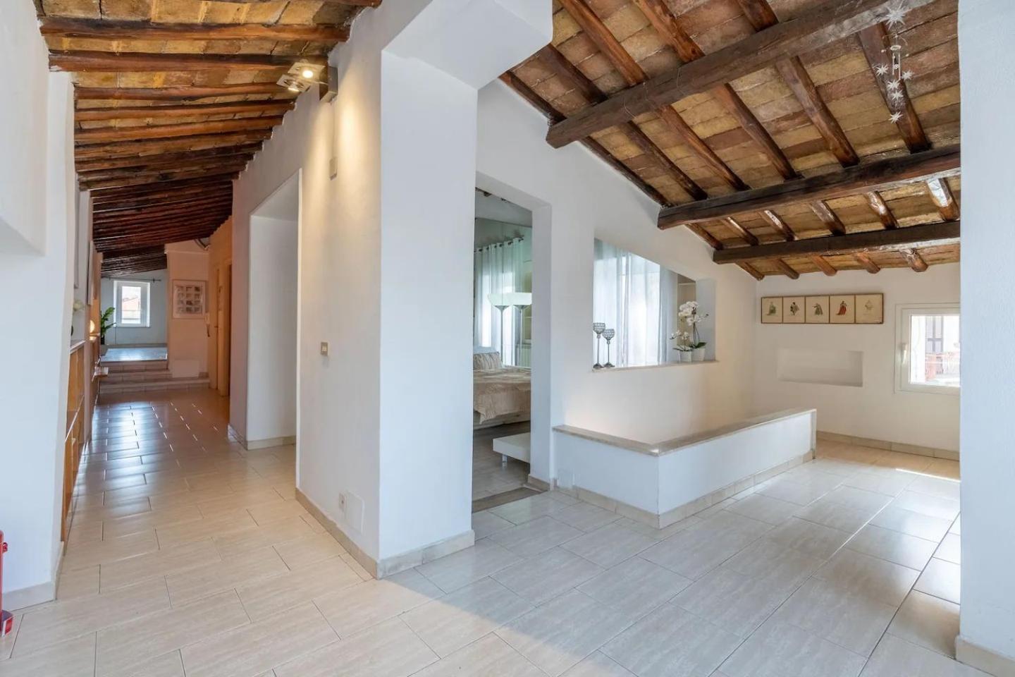 15 Min From Piazza Venezia Skyline Sanctuary In Trastevere Extérieur photo