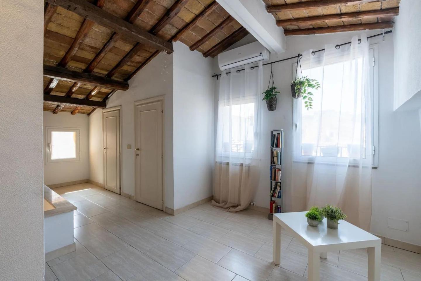 15 Min From Piazza Venezia Skyline Sanctuary In Trastevere Extérieur photo