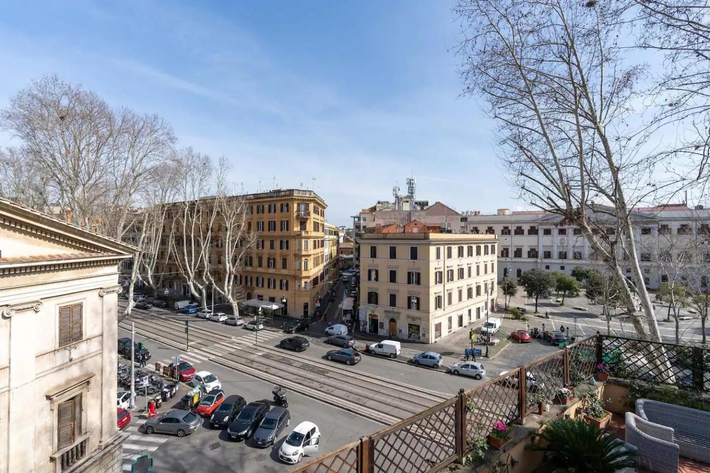 15 Min From Piazza Venezia Skyline Sanctuary In Trastevere Extérieur photo