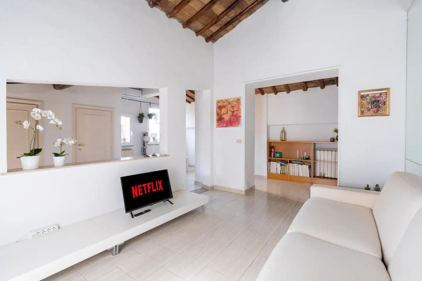 15 Min From Piazza Venezia Skyline Sanctuary In Trastevere Extérieur photo