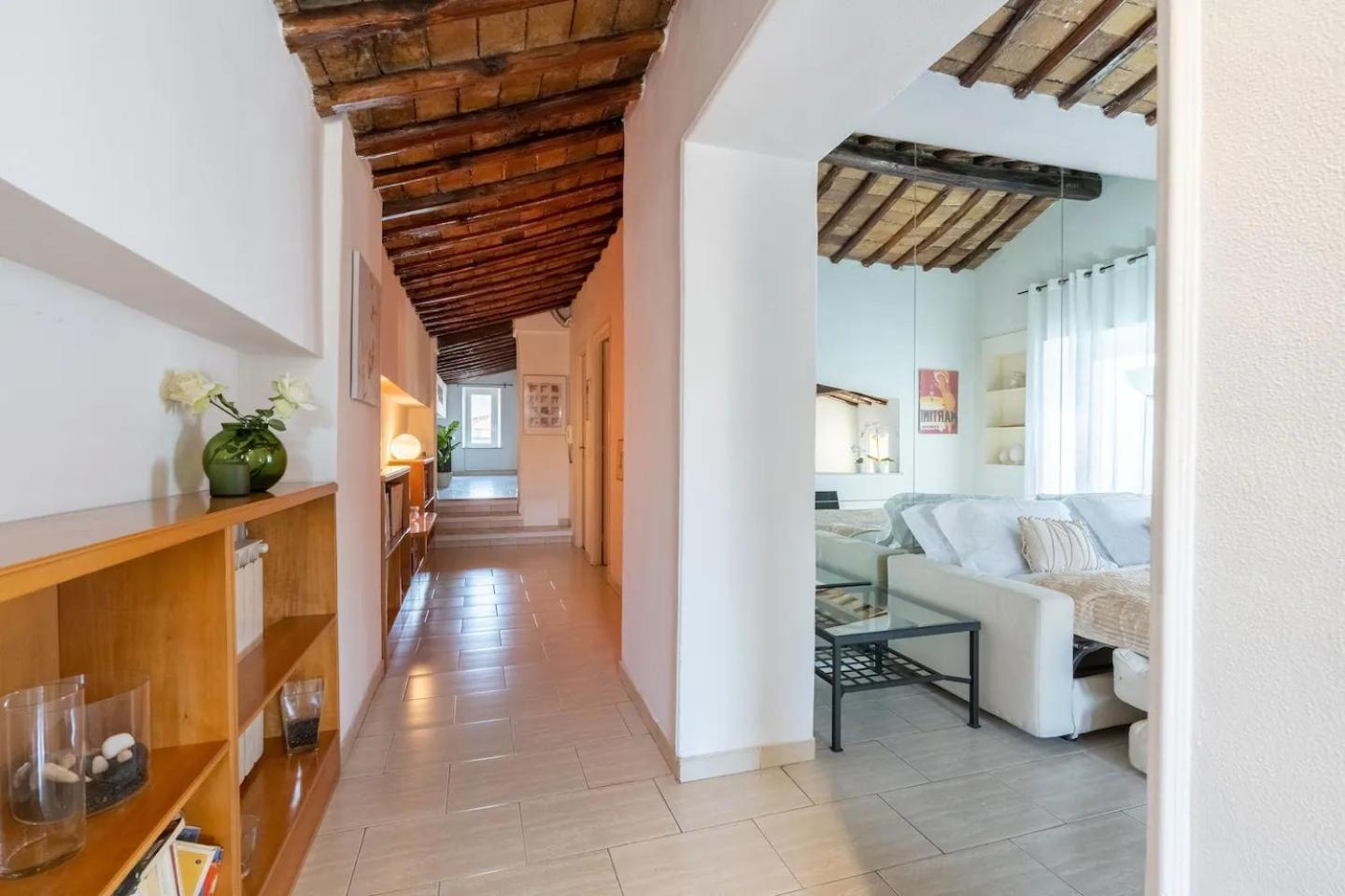 15 Min From Piazza Venezia Skyline Sanctuary In Trastevere Extérieur photo