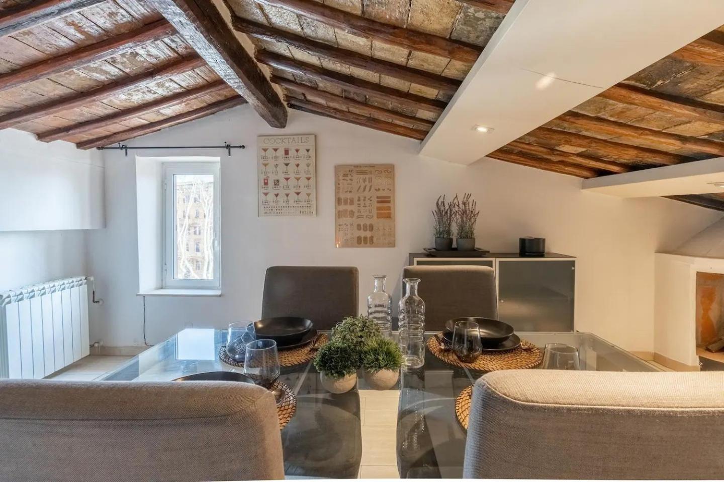 15 Min From Piazza Venezia Skyline Sanctuary In Trastevere Extérieur photo